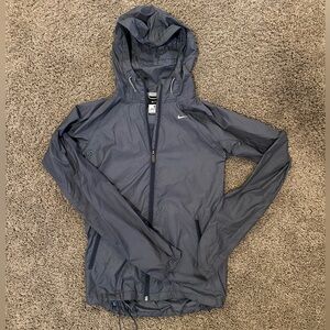 Nike Dark Blue Hooded Jacket